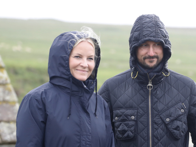 Det var dårlig vær som førte til funnet av Skara Brae, og helt godt var det ikke i dag heller ... Foto: Lise Åserud, NTB scanpix.
